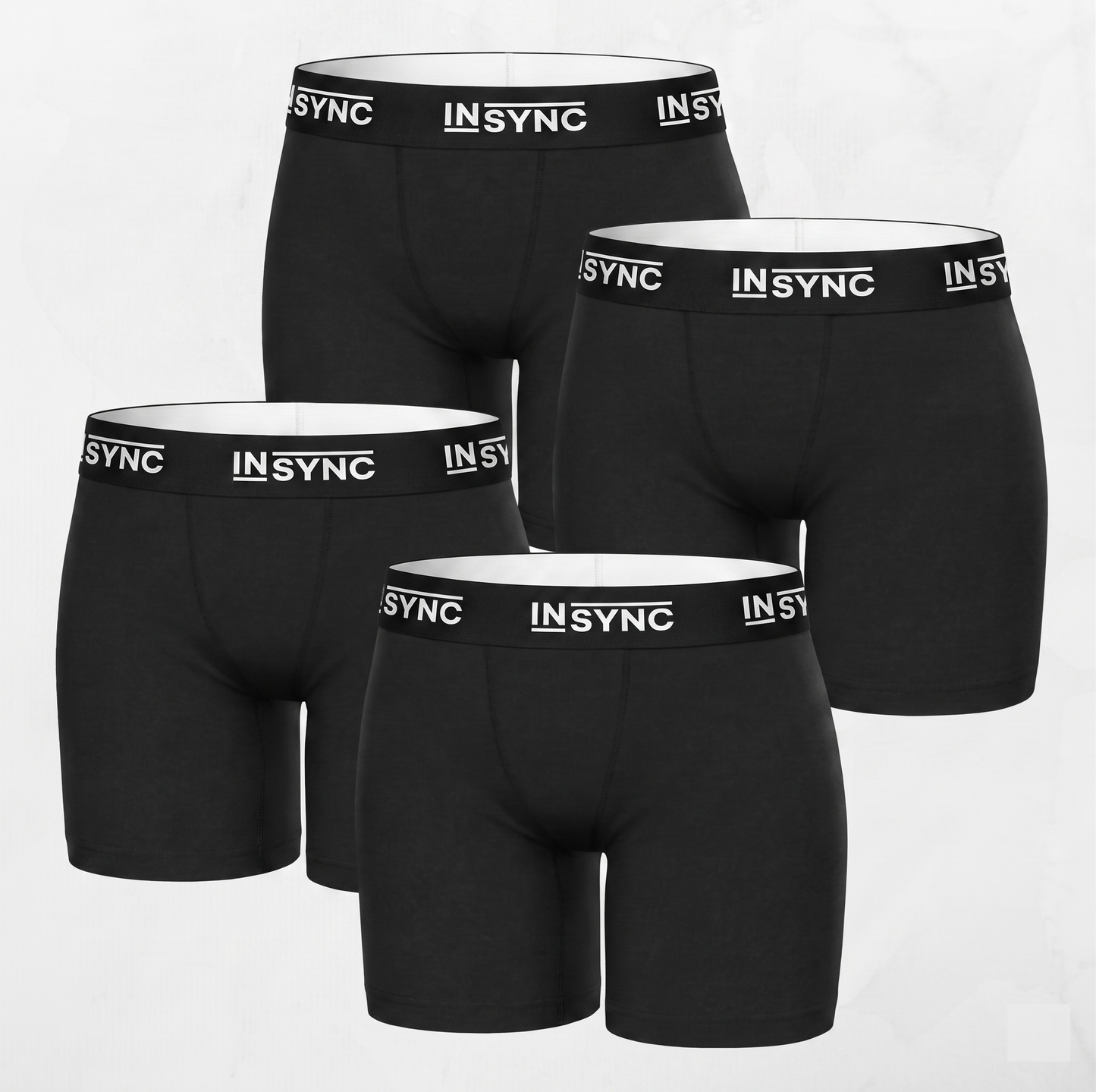 Tides 5" Black 4-Pack